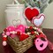 Valentine’s Wood Bead Garland, Love Bird Valentine tiered tray decor, Farmhouse bead garland with tassel, customizable tag color product 5